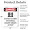 Signmission Safety Culture Sign, 12 in Width, Aluminum, Rectangle OS-2PACK-DS-A-1218-V-2094 - alternate 2